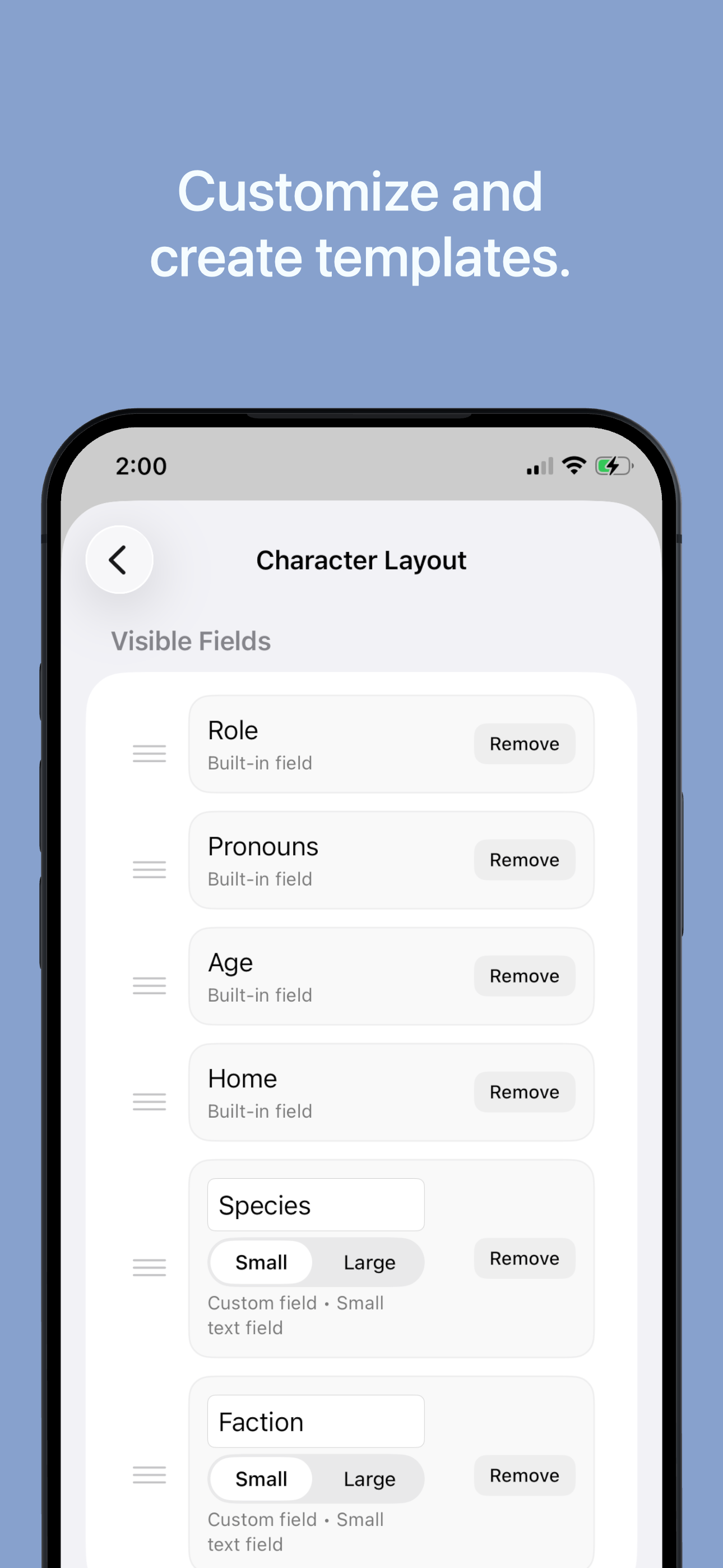 Story Wiki iOS screenshot 3