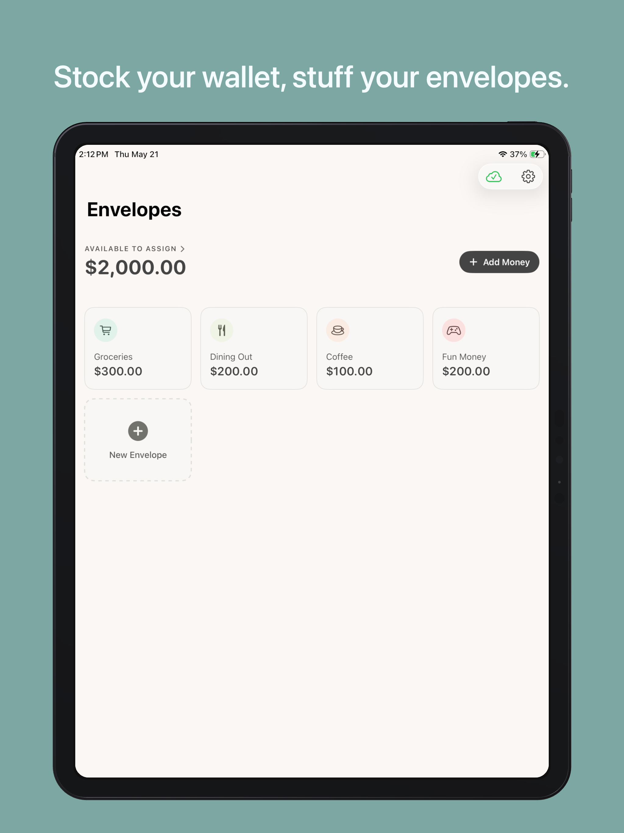 Truly Simple Envelopes iPad screenshot 1