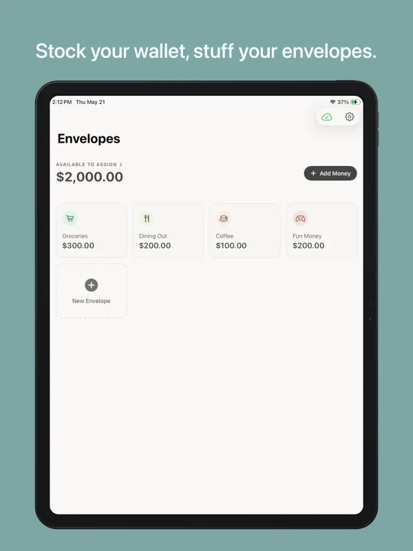 Truly Simple Envelopes iPad screenshot 1
