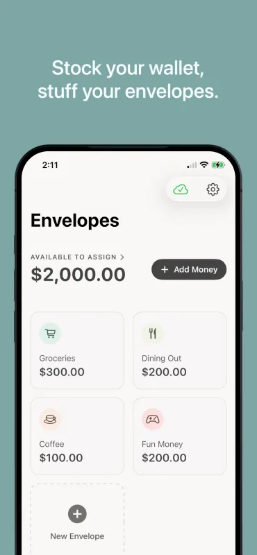 Truly Simple Envelopes iOS screenshot 1