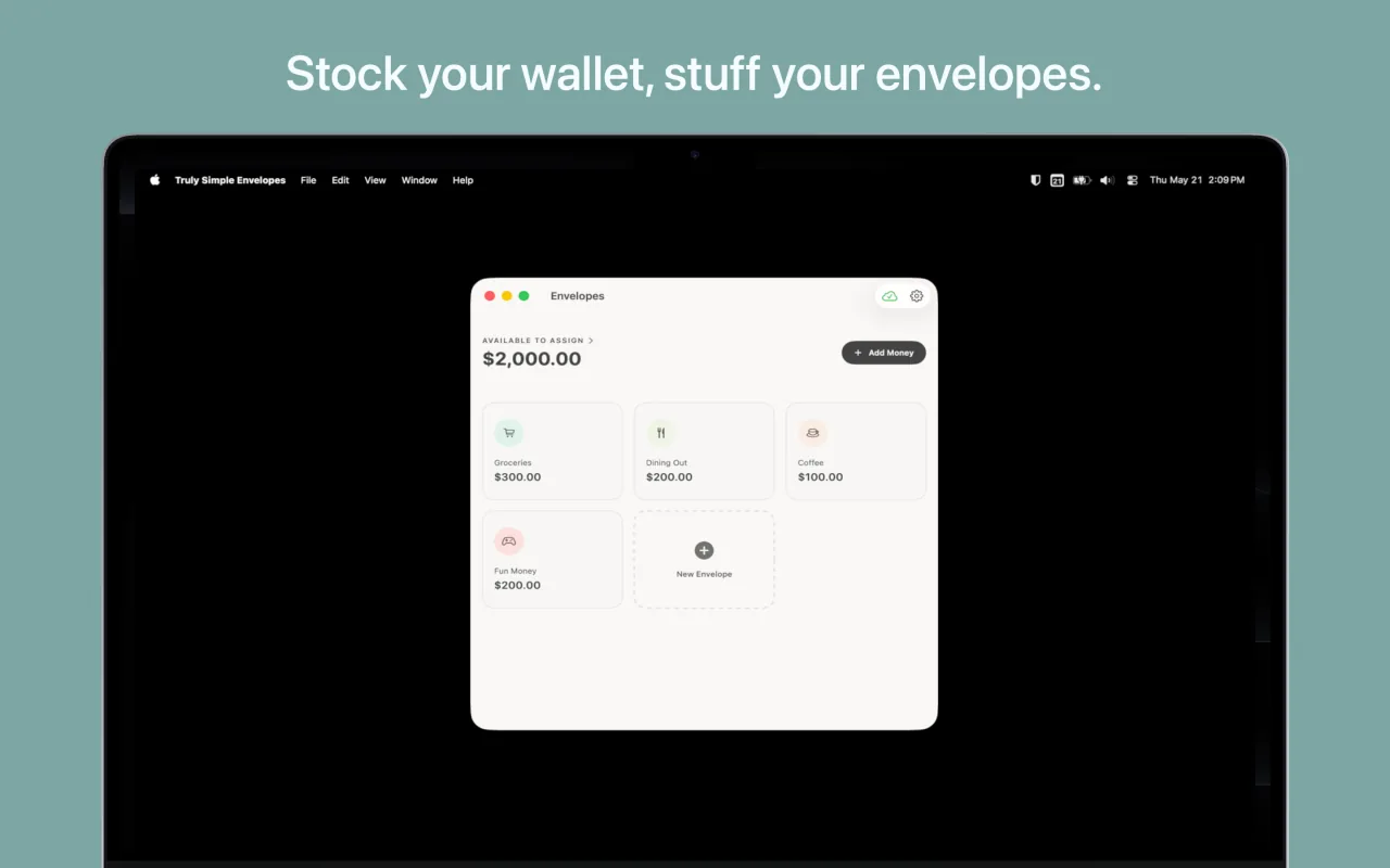 Truly Simple Envelopes macOS screenshot 1