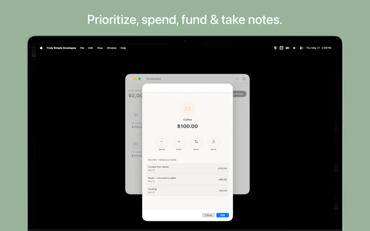 Truly Simple Envelopes macOS screenshot 2