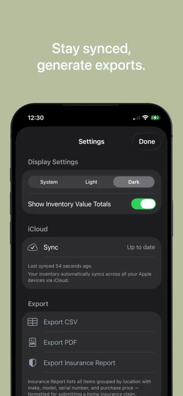 Truly Simple Inventory iOS screenshot 3