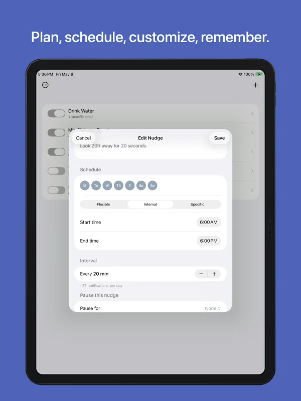 Truly Simple Nudges iPad screenshot 2