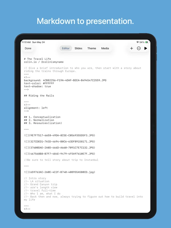 Truly Simple Slide Deck iPad screenshot 1