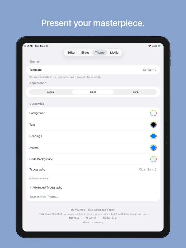 Truly Simple Slide Deck iPad screenshot 3
