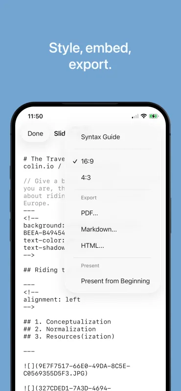 Truly Simple Slide Deck iOS screenshot 2