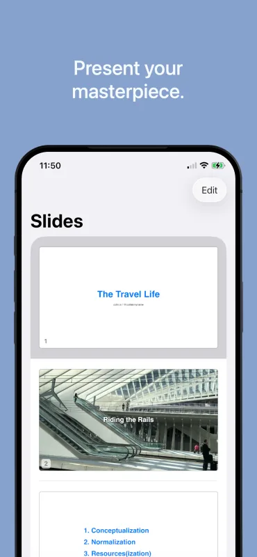 Truly Simple Slide Deck iOS screenshot 3