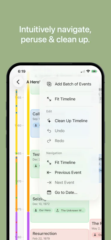 Truly Simple Timeline iOS screenshot 2