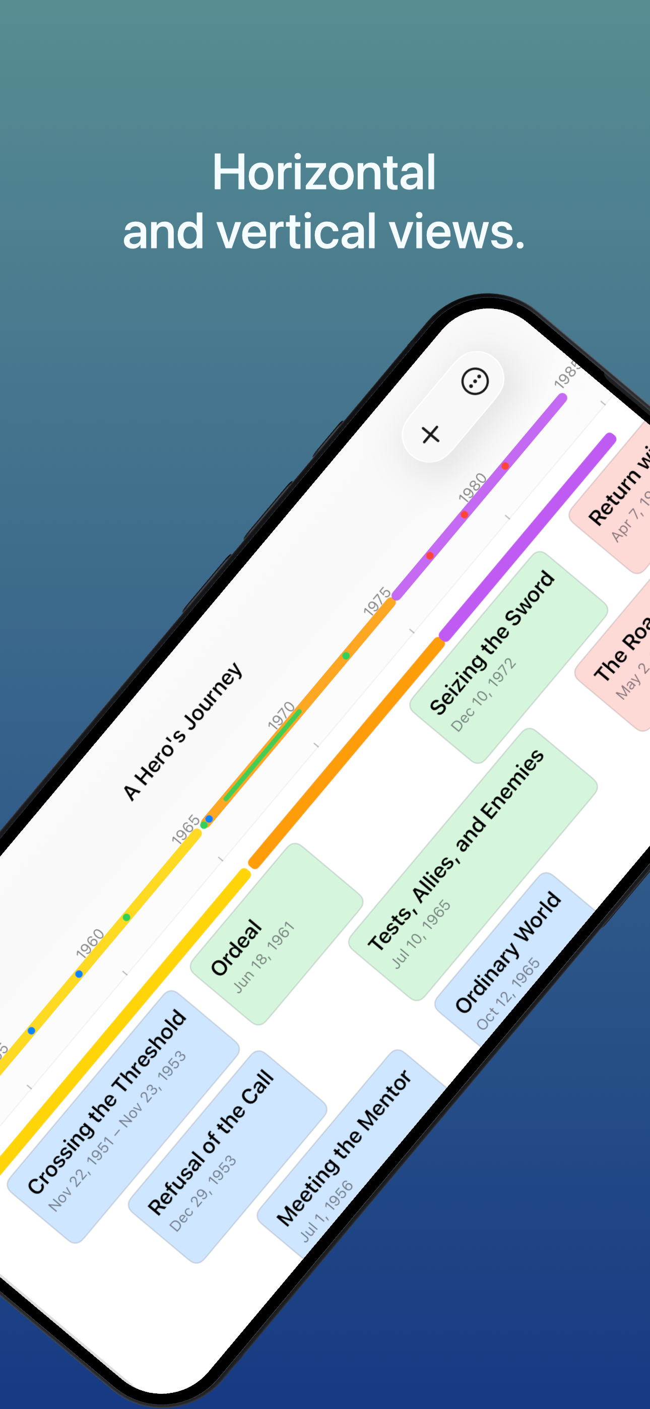 Trulys Simple Timeline iOS screenshot 3